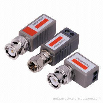 1-channel Passive CCTV Video Balun, Ultra Mini Size, Easy to Connect DVR